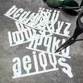 Kleines Alphabet für Klötzchen Nr: 127
