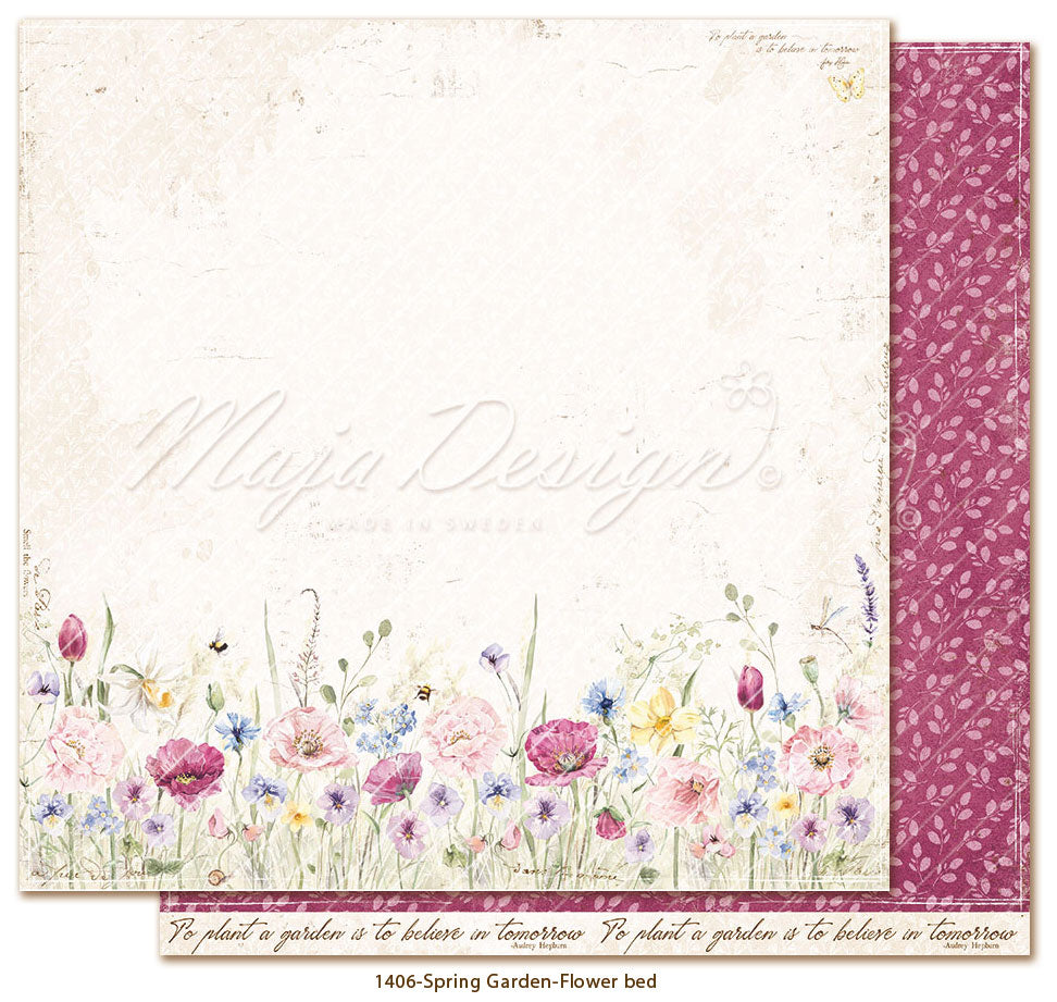 Spring Garden: Flower Bed