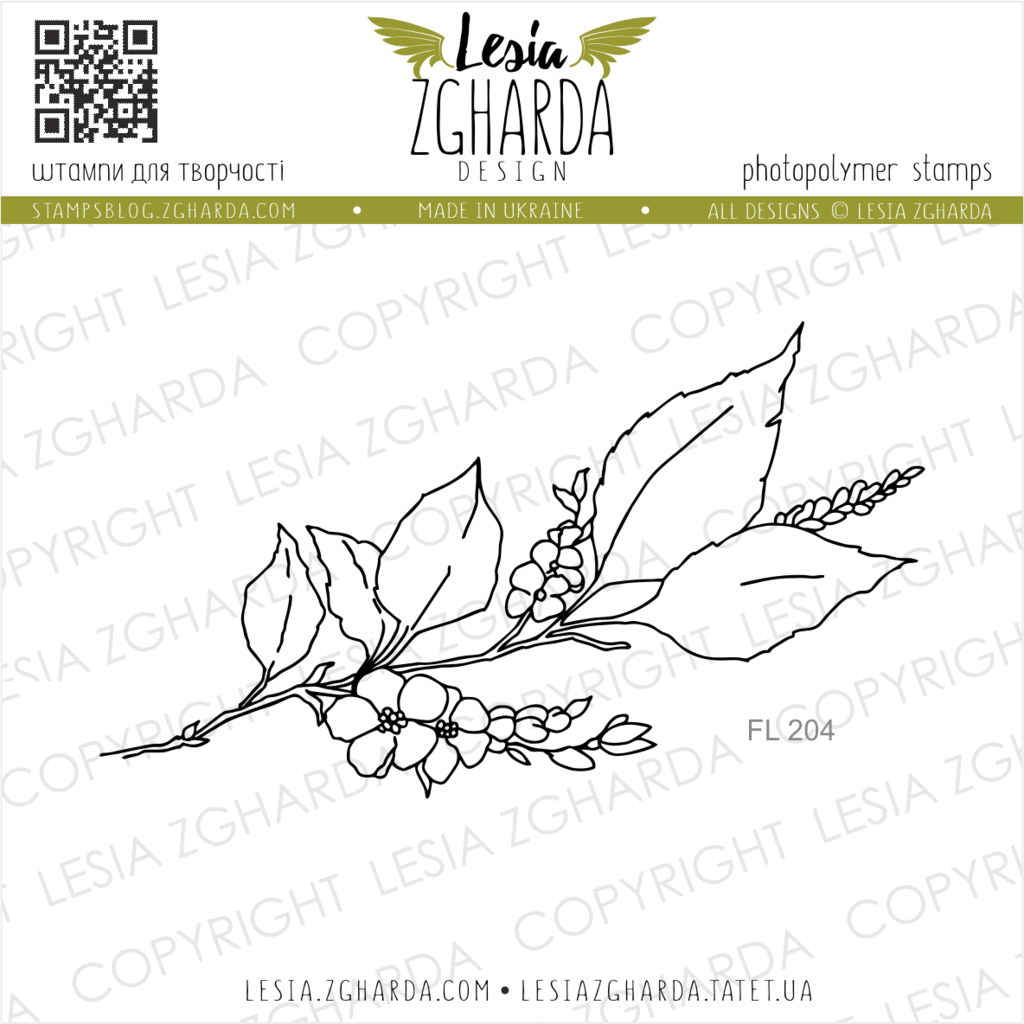Frühlingsblumen - Stempel