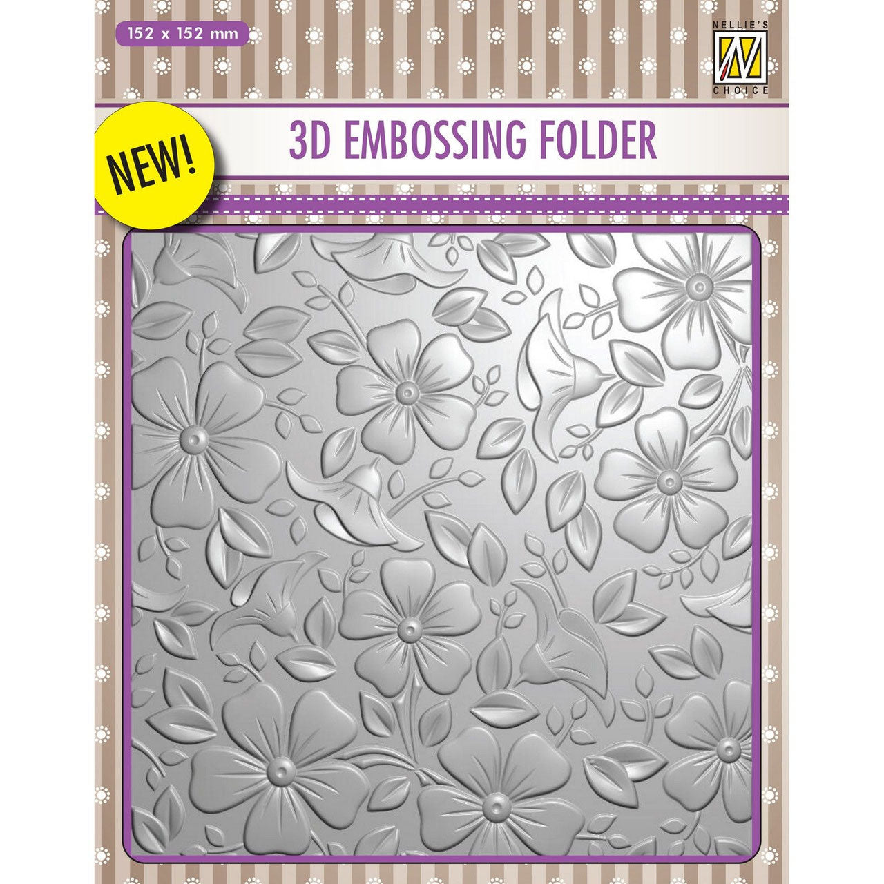 Prägefolder - Flowers - 3