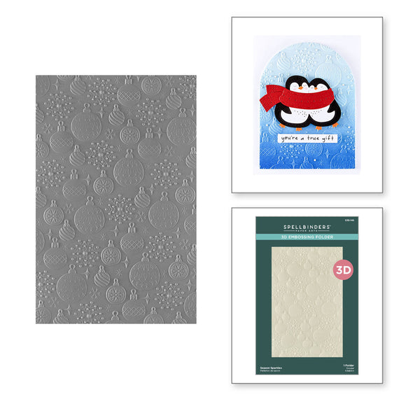 3D Embossingfolder, Season Sparkles - Spellbinders