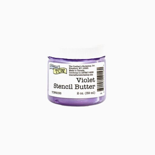 Strukturpaste Violet – Violet Stencil Butter