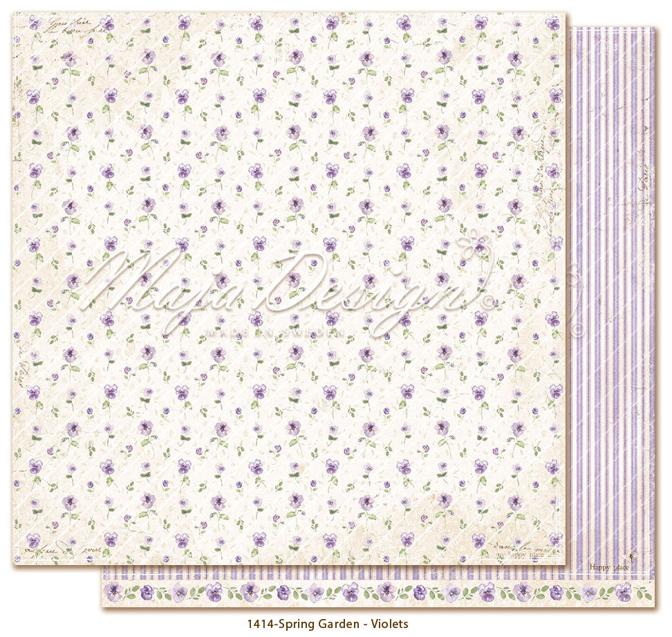 Spring Garden: Violets