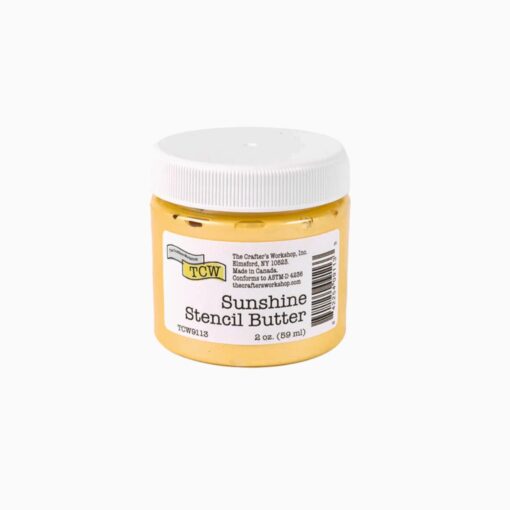 Strukturpaste Sunshine – Sunshine Stencil Butter