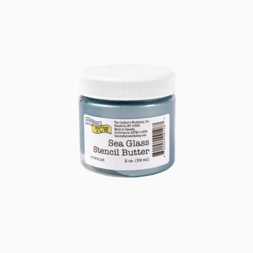 Strukturpaste Sea Glass – Sea Glass Stencil Butter