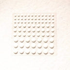 Enamel Dots „Lichtweiss“