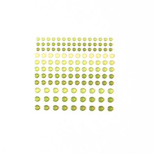 Enamel Dots „Frischgrün“