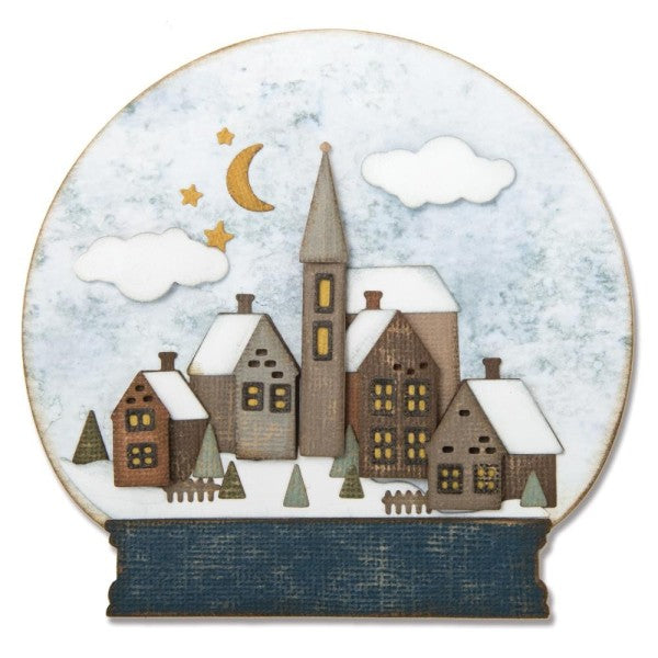 Thinlits Die - Snowglobe by Tim Holtz