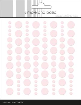 Enamel Dots - BABY ROSE