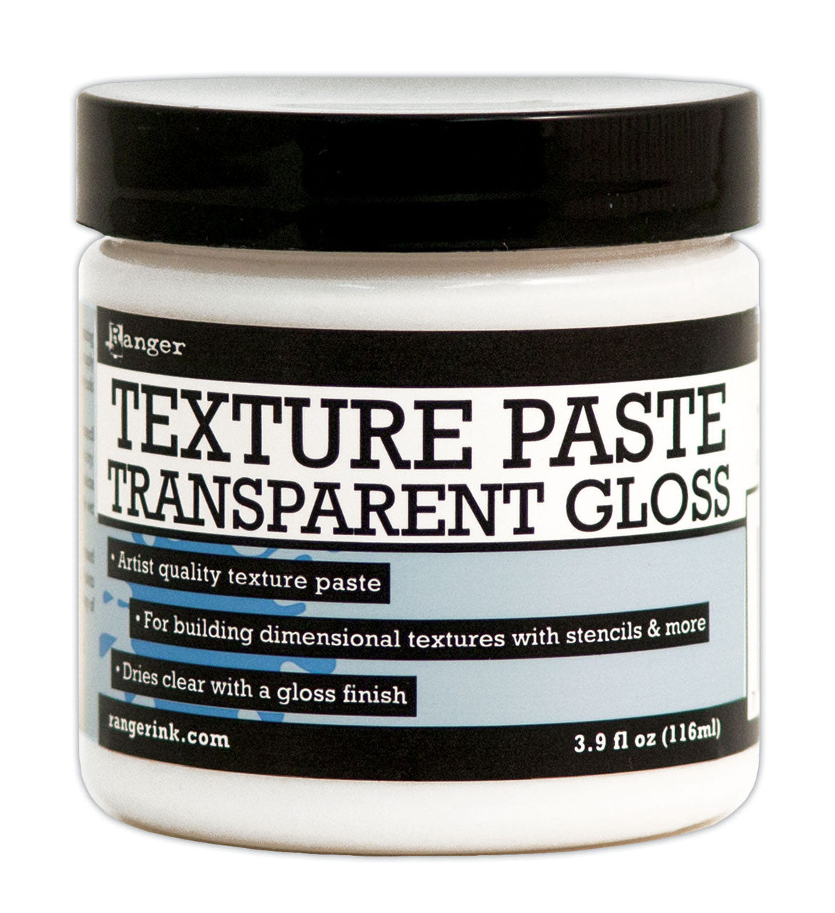 Ranger - Strukturpaste "Texture paste Transparent gloss 116ml"