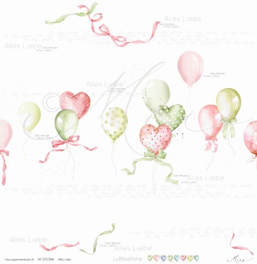 Alles Liebe – Luftballone