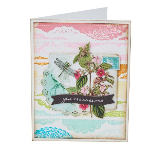 Spitzen Doily Set mit 3 Stanzen