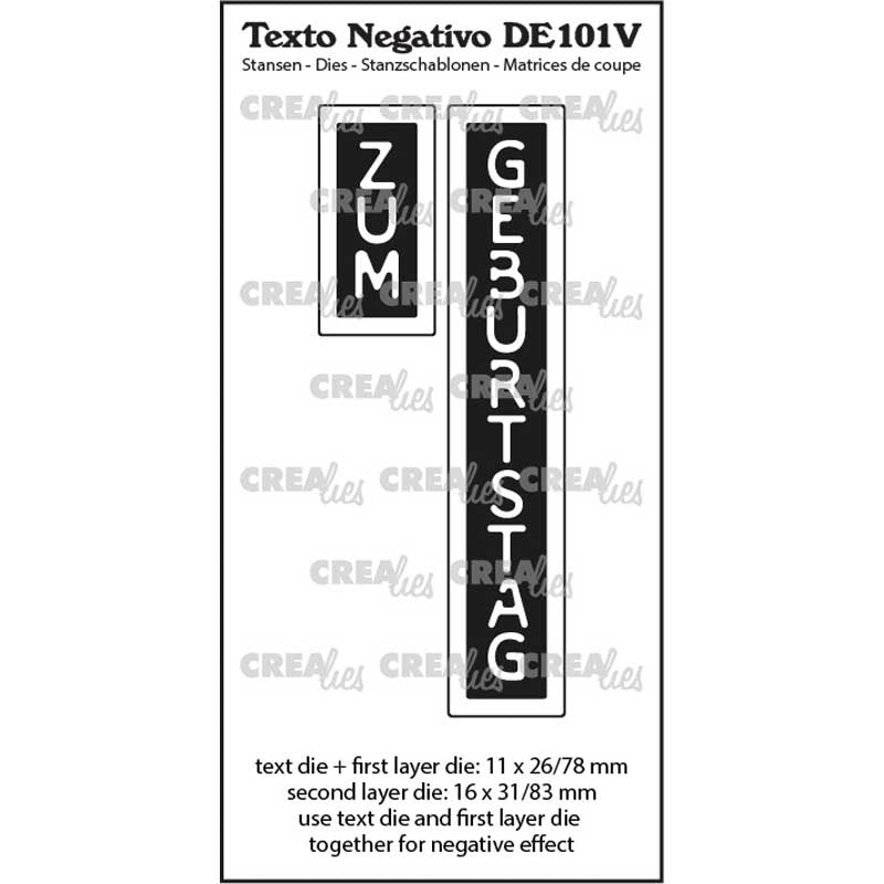 Stanze: Zum Geburtstag ( Vertikal)