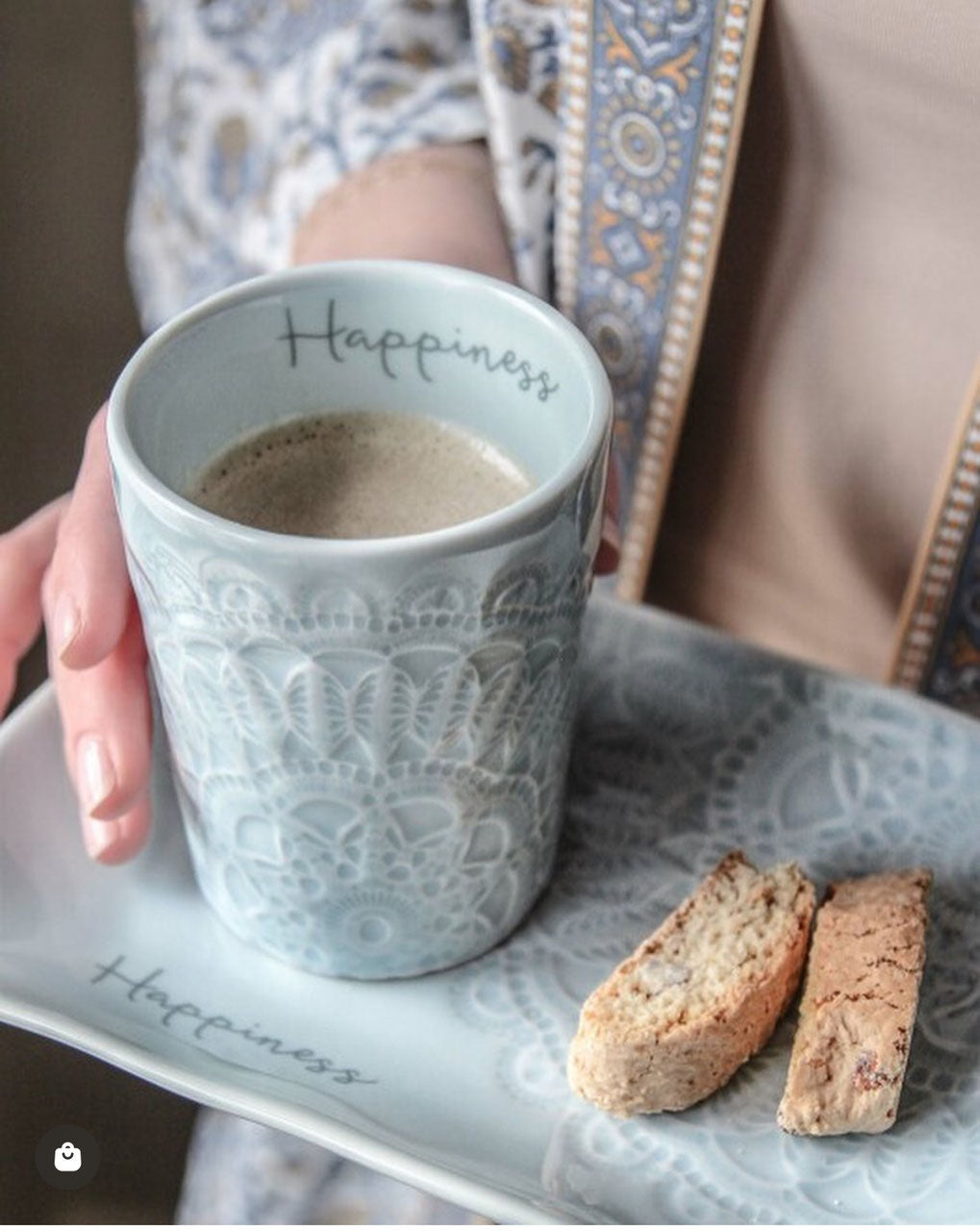 Happiness Tasse Ozean