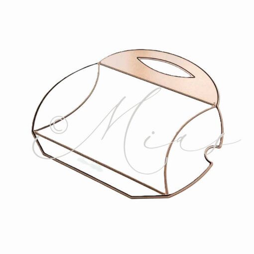 Stanze ‚Pillowbox mit Grifflasche‘