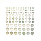 Enamel Dots „Aqua“
