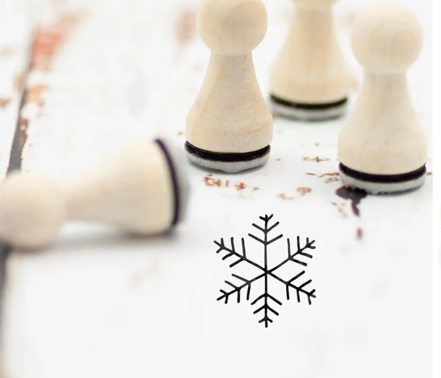 Ministempel "Schneeflocke"