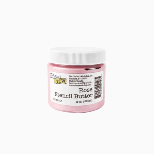 Strukturpaste Rose – Rose Stencil Butter