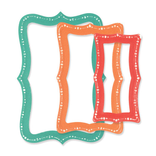 Sizzix Fanciful Framelits Die Set By Stacey Park