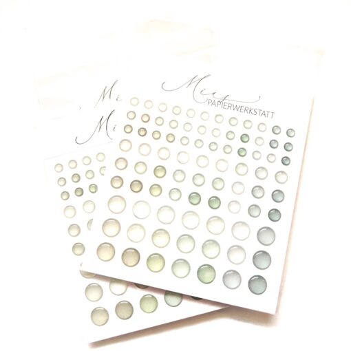 Enamel Dots „Aqua“