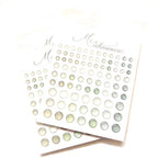 Enamel Dots „Aqua“