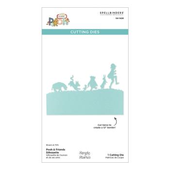 Spellbinders • Stanzschablone Pooh & Friends Silhouette 15,2x6,1cm