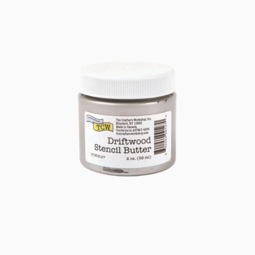 Strukturpaste Driftwood – Driftwood Stencil Butter