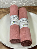 Farbton: Krepp-Papier - 180g / 260% dehnbar : Altrosa