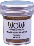 WOW! Metallic Gold Rich Pale - Regular