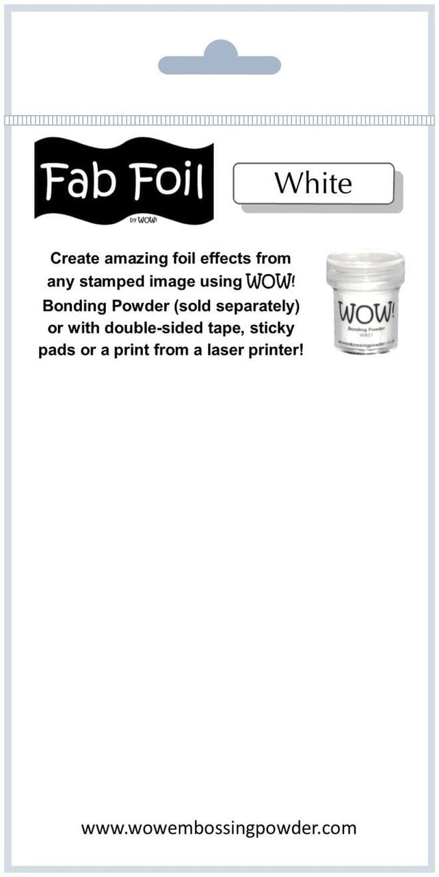 WOW! Fab Foil- White
