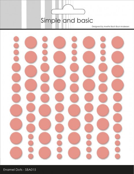Enamel Dots - Fresh Peach
