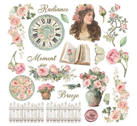 Rub On Sortiment "House of Roses"