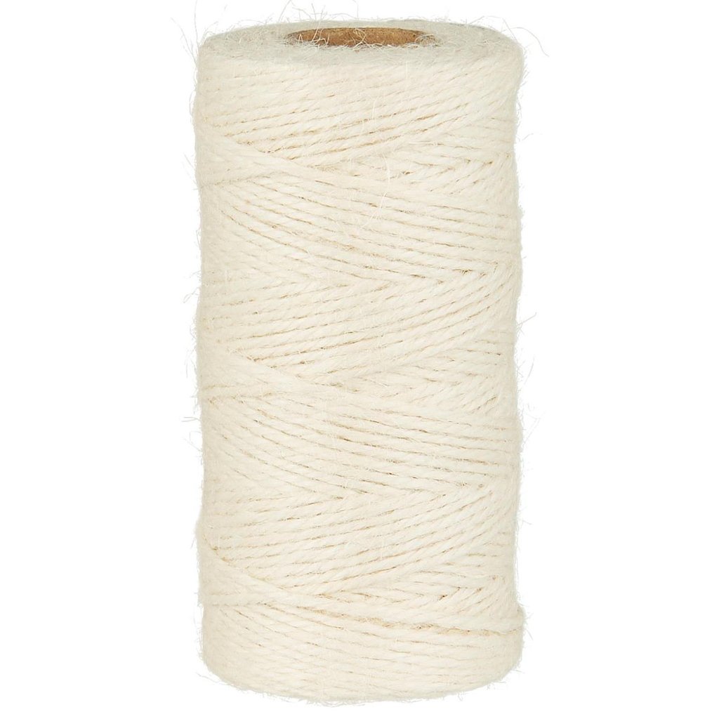 Jutegarn 100m: Creme