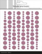 Enamel Dots - Old Rose