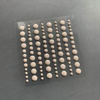 Enamel Dots - Baileys Brown
