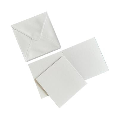 Cards & Envelopes 6x6 Inch Pure White -50 Stück