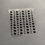 Enamel Dots - Jet Black