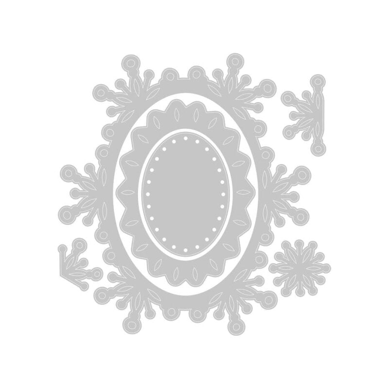 Sizzix Thinlits Die by Olivia Rose Snowflake Labels