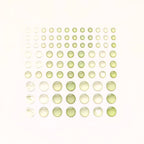 Enamel Dots „Frühlingsgrün“ gemischt