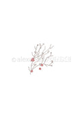 Beeren Zweige Trio