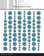 Enamel Dots - Aqua