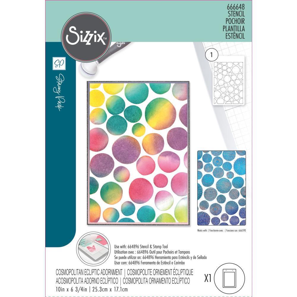 Stenicl  – Cosmopolitan, Ecliptic Adornment - Sizzix