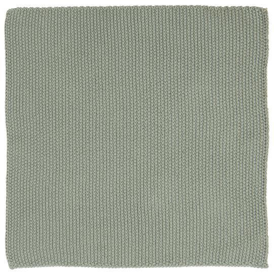 Spüllappen Mynte staubig grün gestrickt
