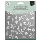 Vaessen Creative • 3D Prägefolder by Carla Creates Leaves 15x15cm