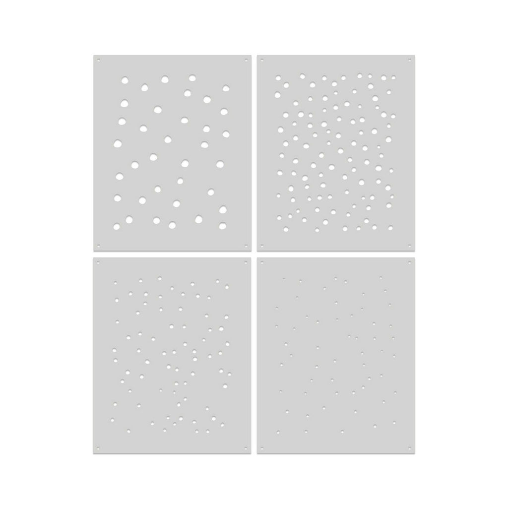 Hero Arts • Color Layering Schablonen Confetti 4St.