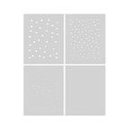 Hero Arts • Color Layering Schablonen Confetti 4St.