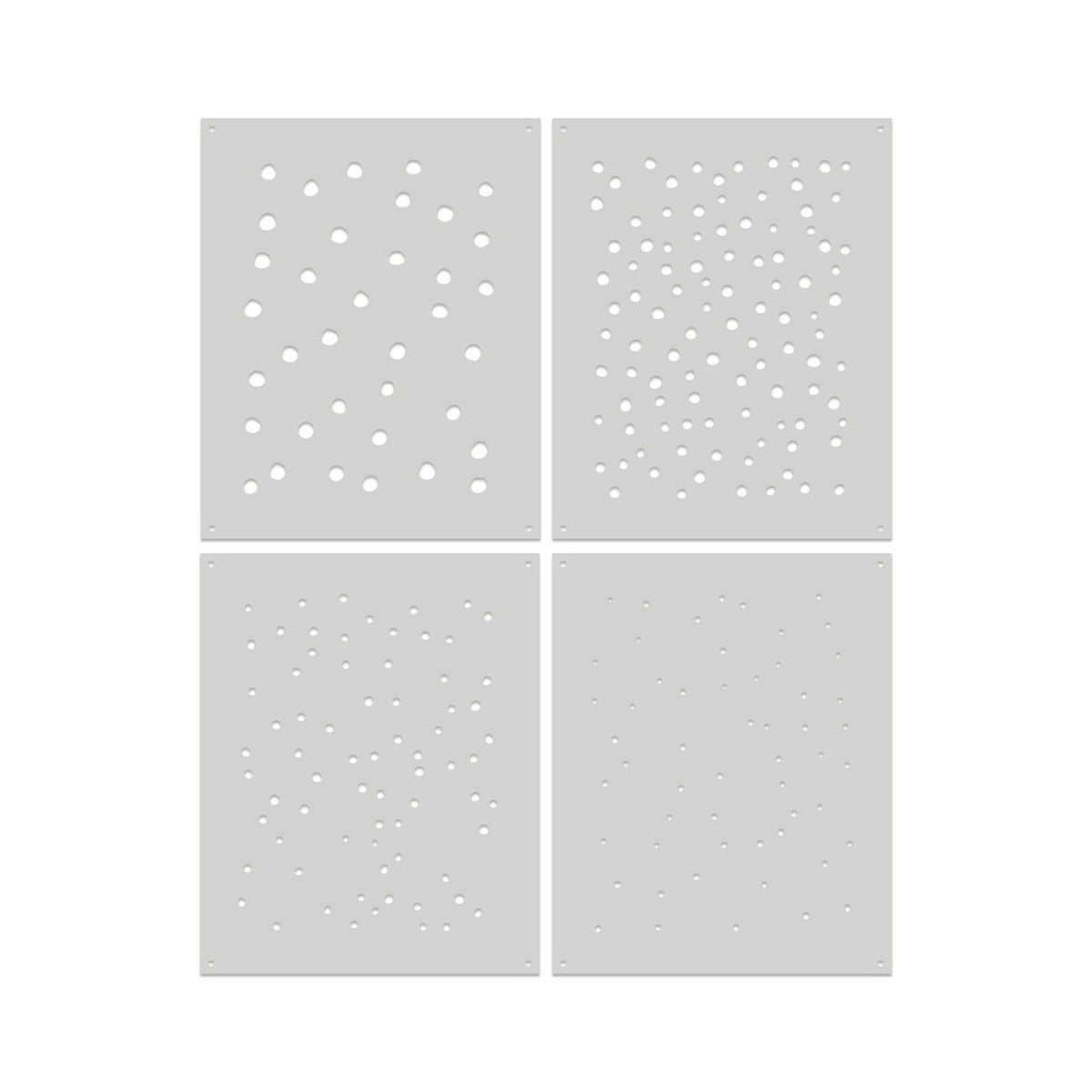 Hero Arts • Color Layering Schablonen Confetti 4St.