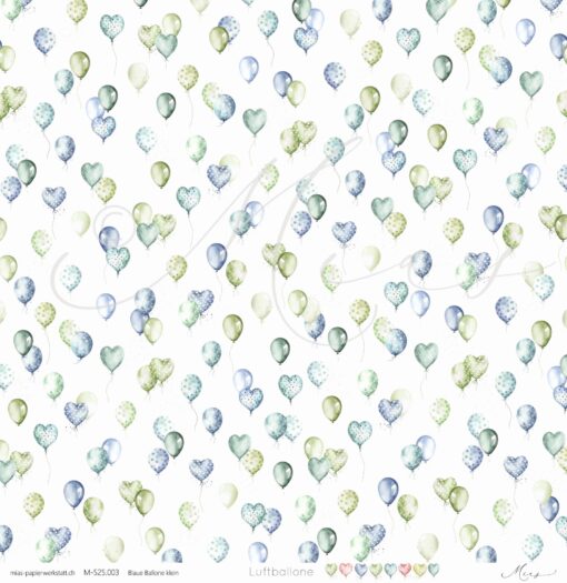 Blaue Ballone klein – Luftballone