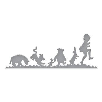 Spellbinders • Stanzschablone Pooh & Friends Silhouette 15,2x6,1cm
