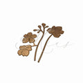 Stanzenset ‚Drei Blumen‘